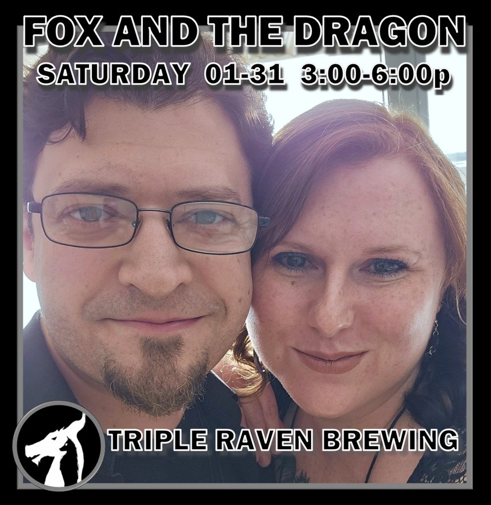 Today, we're returning to Triple Raven Brewing LLC / @tripleravenbrewing! 🦊🐲