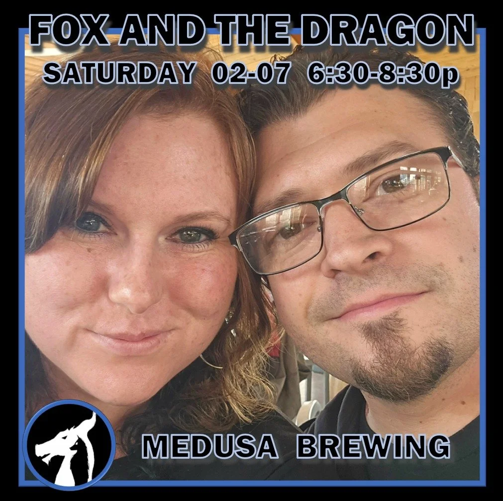 We'll see you tonight at Medusa Brewing Company / @medusabrewing! 🦊🐲