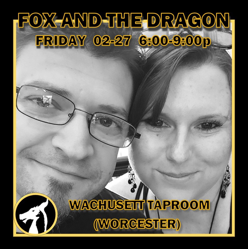 We're excited for out first show at the Wachusett Brew Yard // @wachusettbrewyd in Worcester! Come out and party with us! 🦊🐲