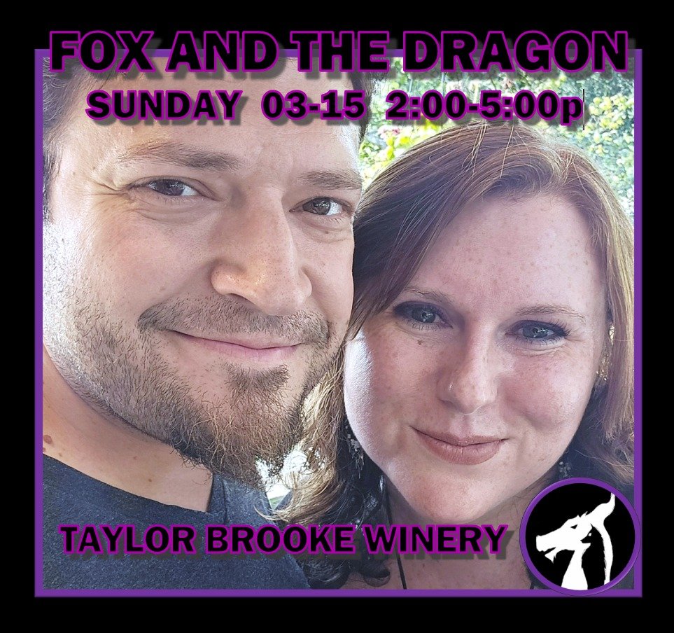 It's a great day for a show at Taylor Brooke Brewery / @taylorbrookebrewery! 🦊🐲