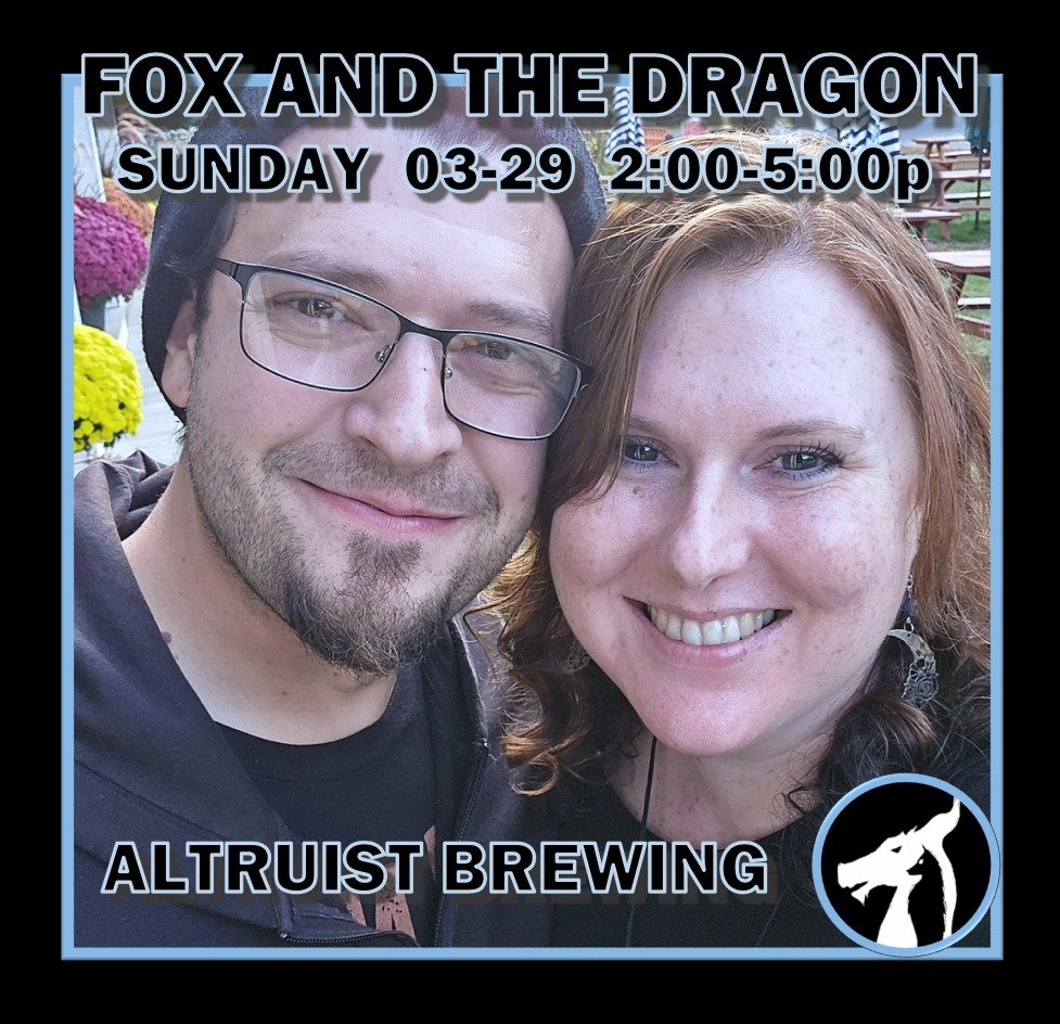 Be a pal and share some of your time with us at Altruist Brewing Company / @altruistbrewing. 🦊🐲