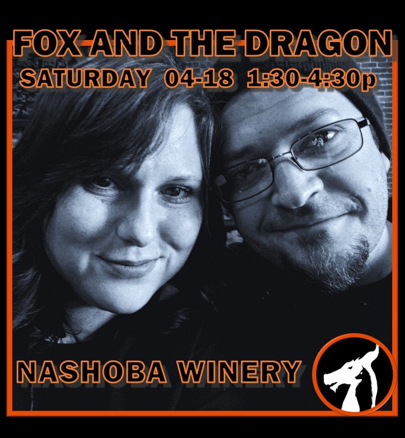 Join us this afternoon at Nashoba Valley Winery, Orchard and Restaurant // @nashobavalleywinery! 🦊🐲