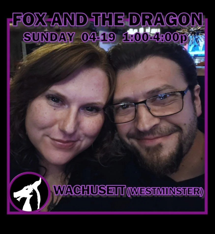 Today is our first performance at Wachusett Brewing Company // @wachusettbrew in Westminster! See you there? 🦊🐲