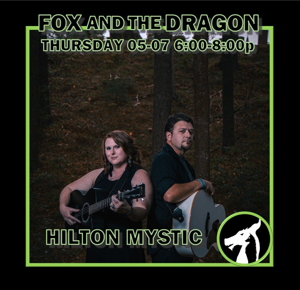 Tonight we'll be performing for the first time at the Hilton Mystic // @hiltonmystic in Mystic, CT! 🦊🐲