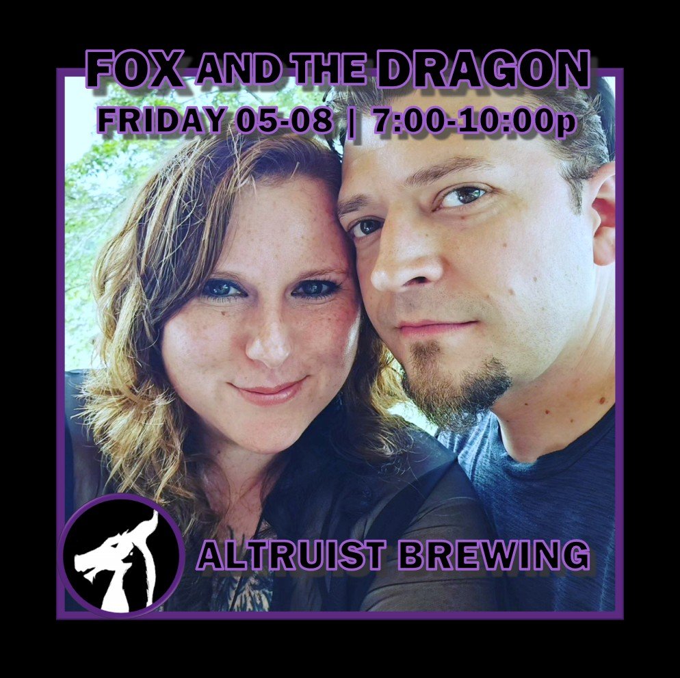 It's Friday - Why not join us at Altruist Brewing // @altruistbrewing? 🦊🐲