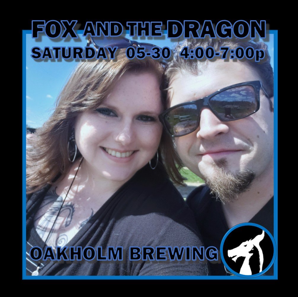 It's Showtime! Almost... See you soon at Oakholm Brewing Company // @oakholmbrewing! 🦊🐲
