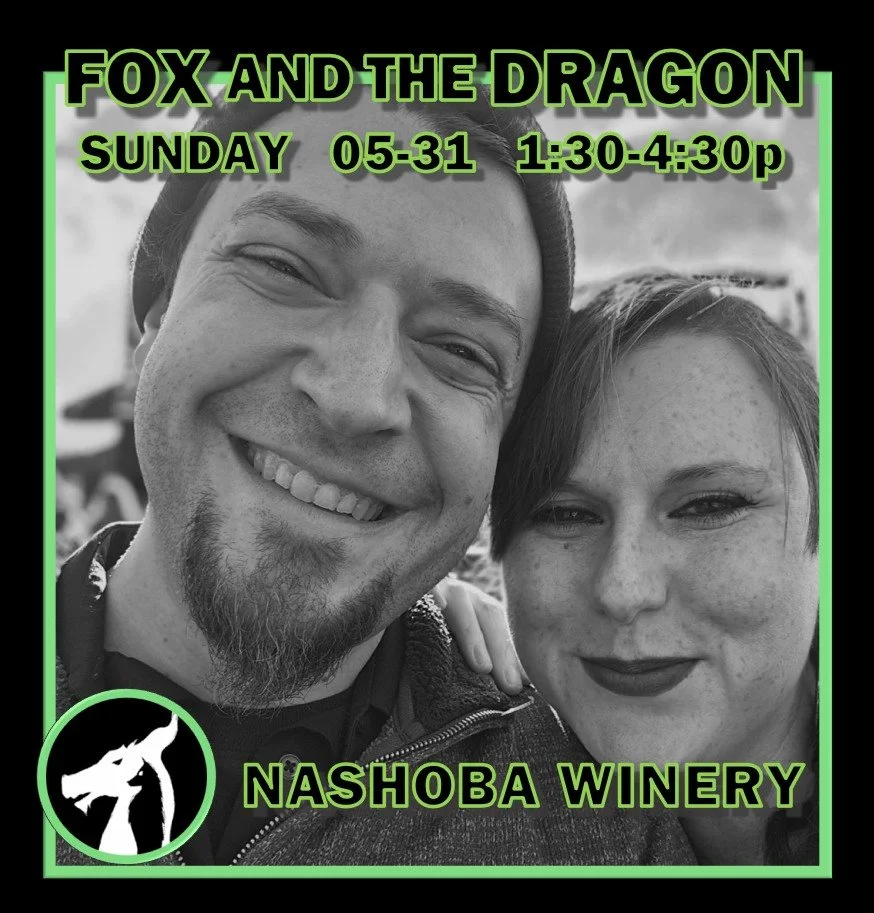 We'll see you soon at @nashobavalleywinery // Nashoba Valley Winery, Orchard and Restaurant. 🦊🐲