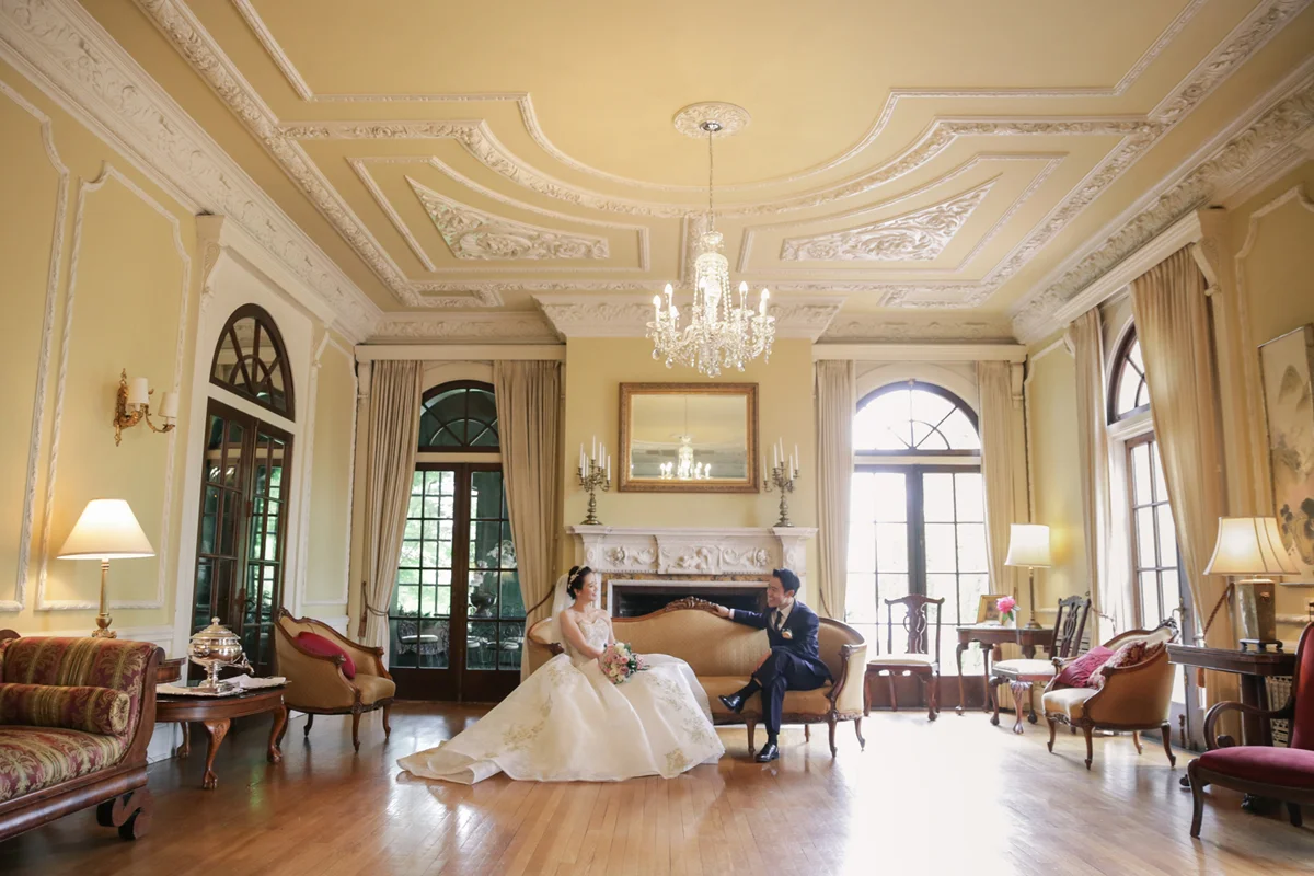 hycroft-wedding-couple-happily-gazing-at-each-other