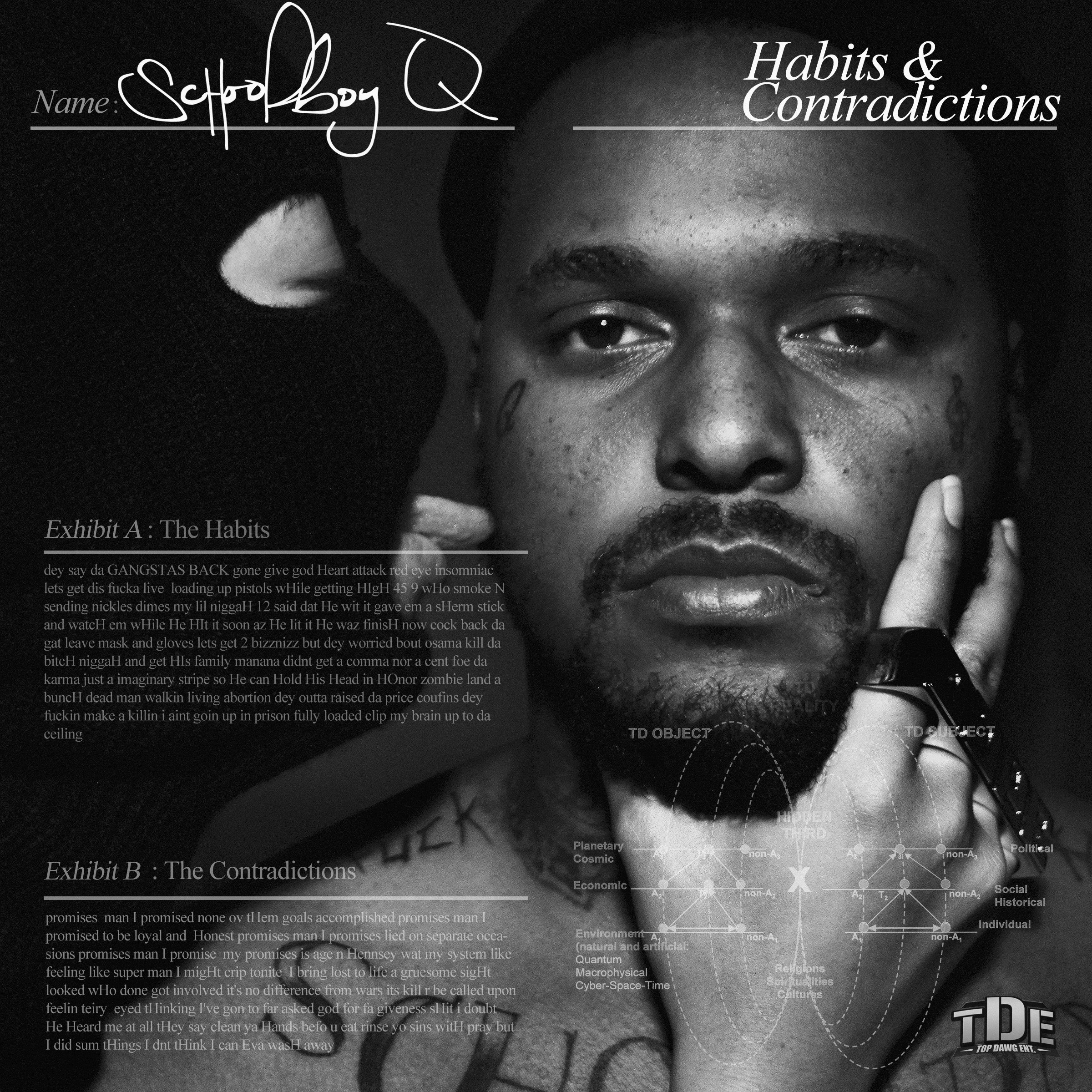 ScHoolboy Q Released His Second Studio Album Habits &amp; Contradictions On THis Day in 2012