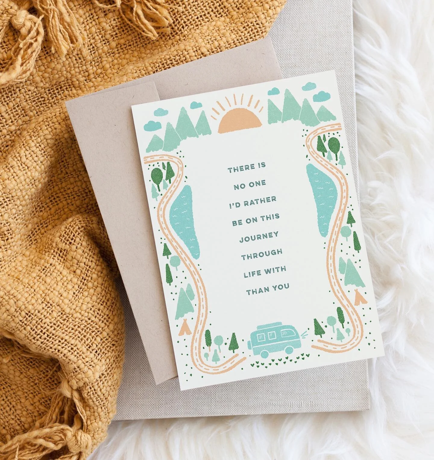 I really needed a win a couple of weeks ago, so when this card was picked 2nd overall in one of Minted&rsquo;s greeting card challenges I was over the moon!!! This was my favorite submission and knowing that people will give this card out for anniver