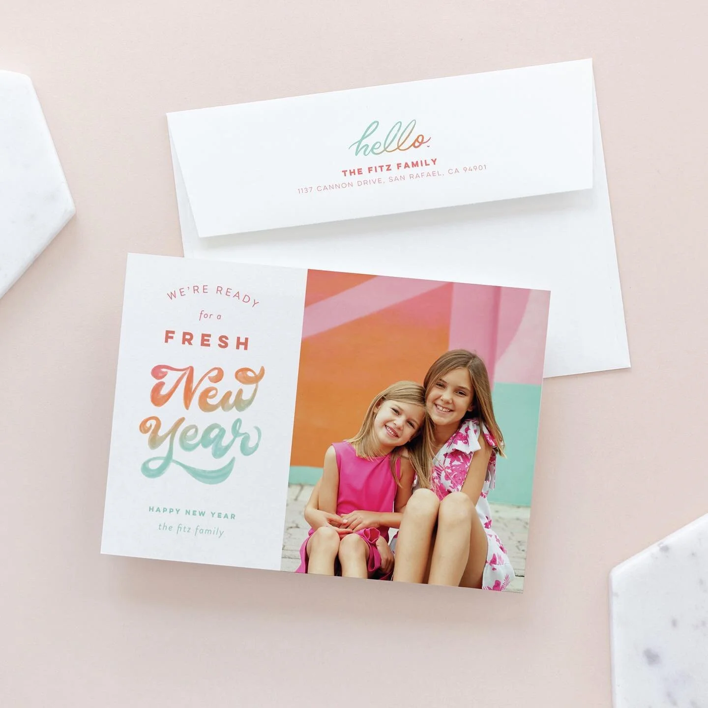 Without question my favorite @minted holiday submission this season (that&rsquo;s right&mdash;we stationery designers start holiday designs in the spring and summer). I love it because we could all use a little more color and fun in our lives this ye