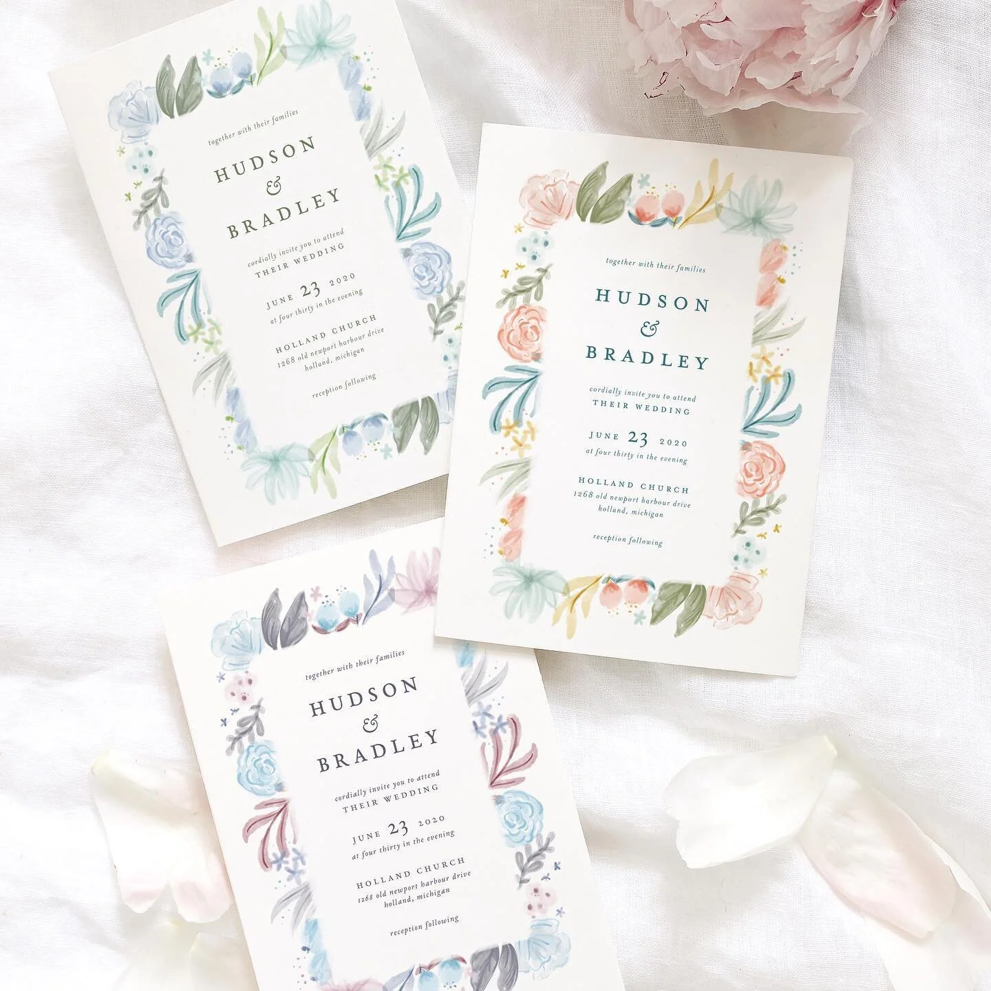 I&rsquo;ve started offering up select invitations, save the dates, and other semi-custom stationery in digital form on @Etsy 💕 it&rsquo;s a really easy and cost effective way to get fully designed stationery for your event 🥰 this one is available n