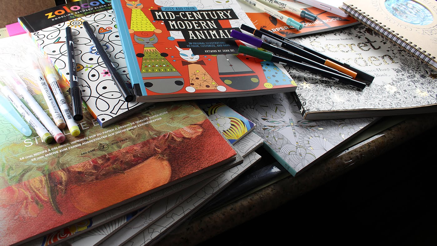 Since everyone and their mamas are into adult coloring books these days...