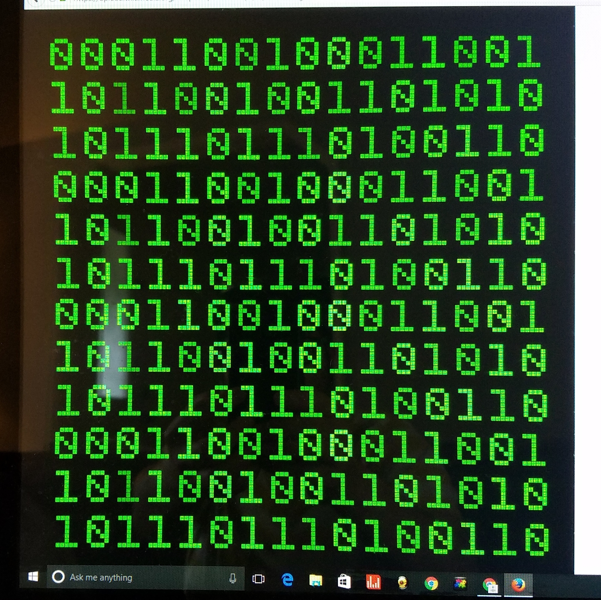 Only my kid knows if I'm living in the Matrix