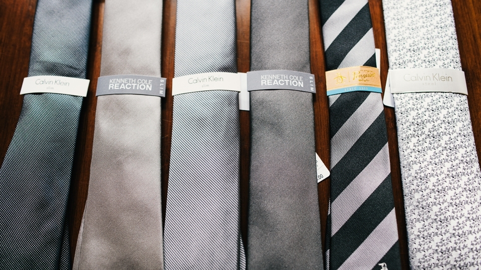 Well, you can always fall back on a nice tie...