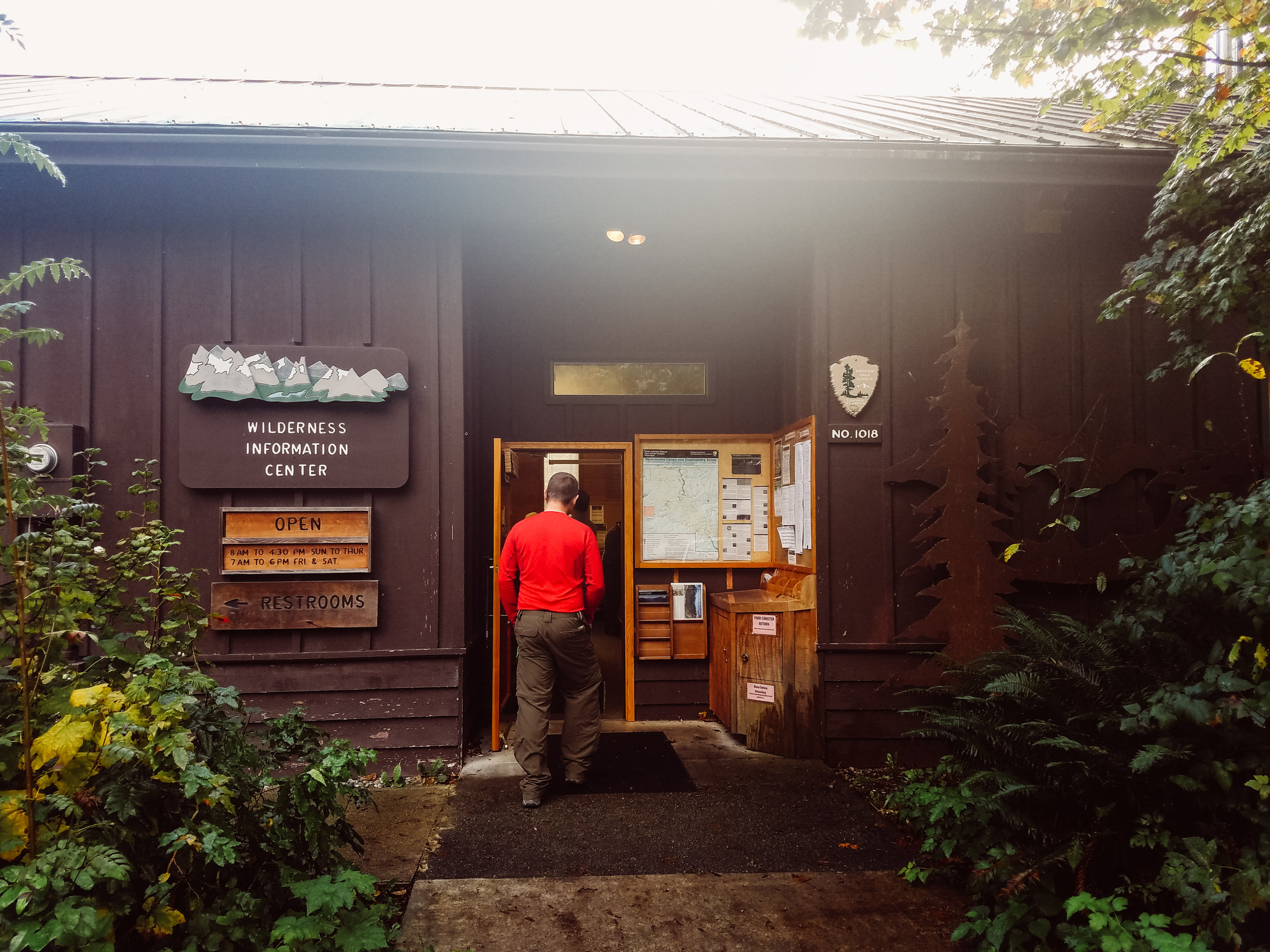 You MUST get your permits first at the ranger station in Marblemount, WA.