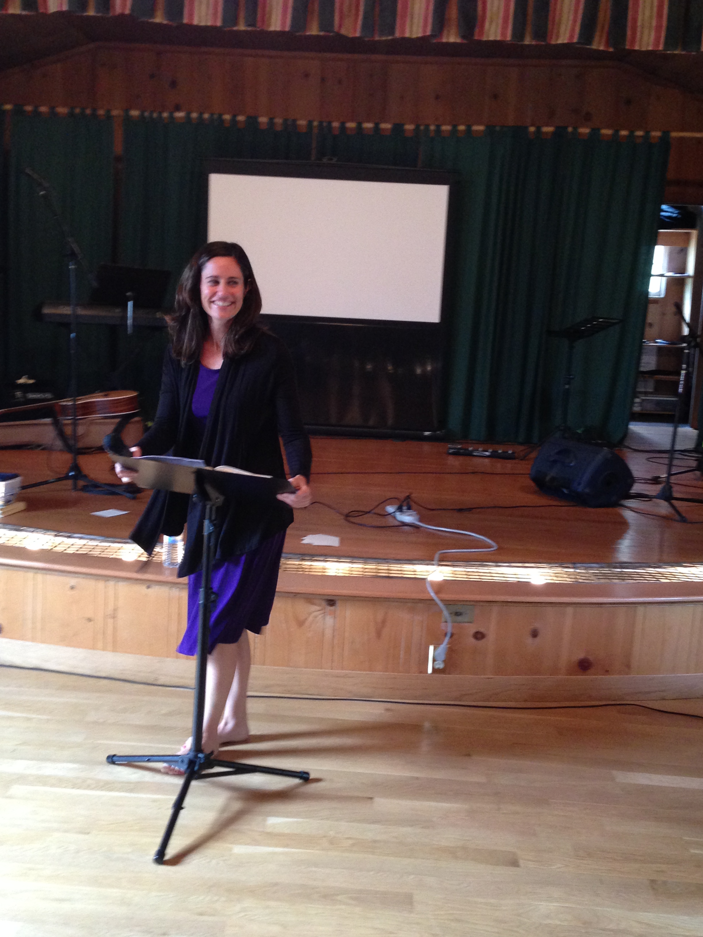 Preaching barefoot in honor of Saint Francis of Assisi.
