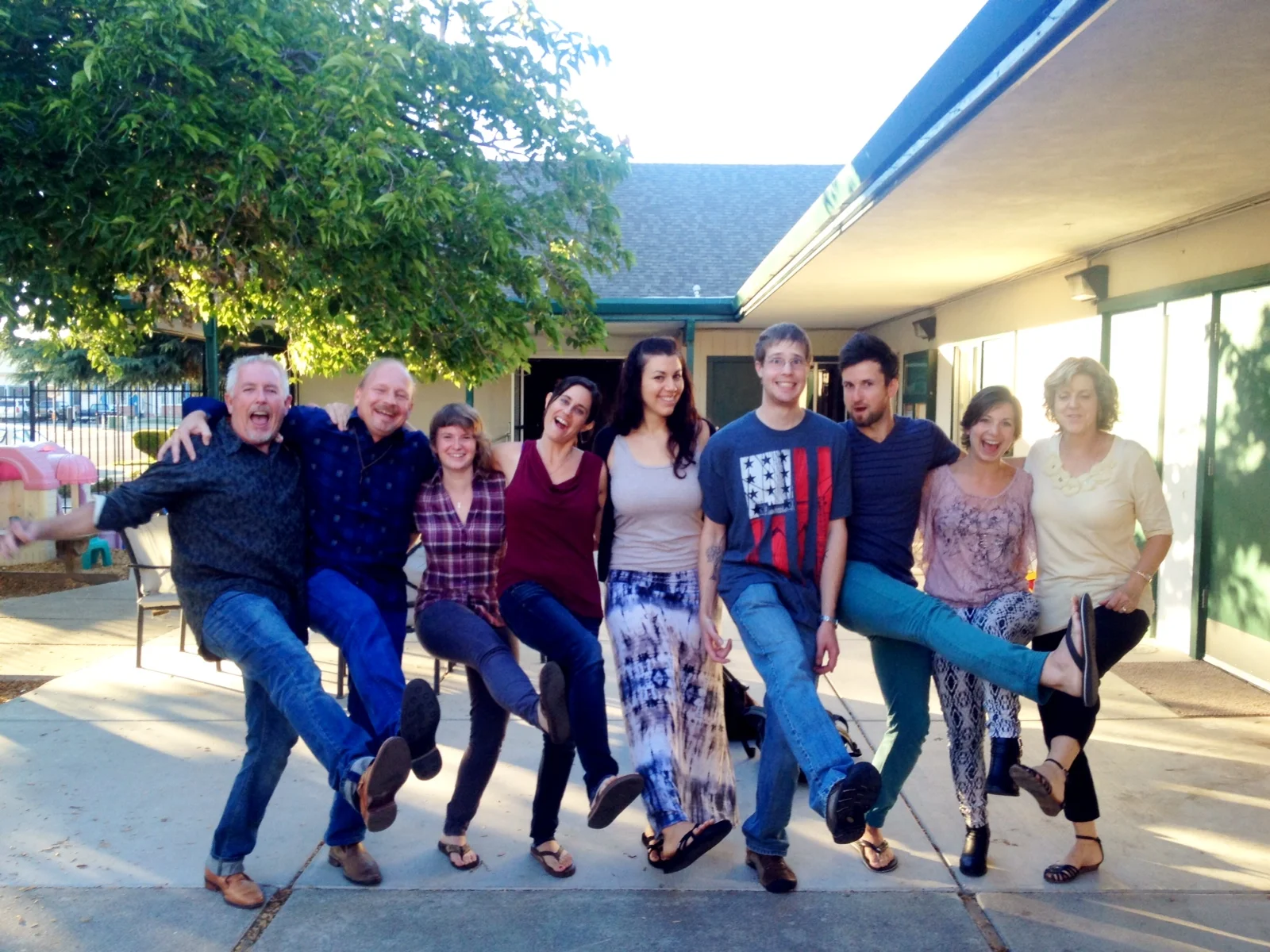 Kenny, Chuck, Linda and the Destiny family: Elisa, me, Crystal, Nick, Lukus, and Simona sending you blessings!!!