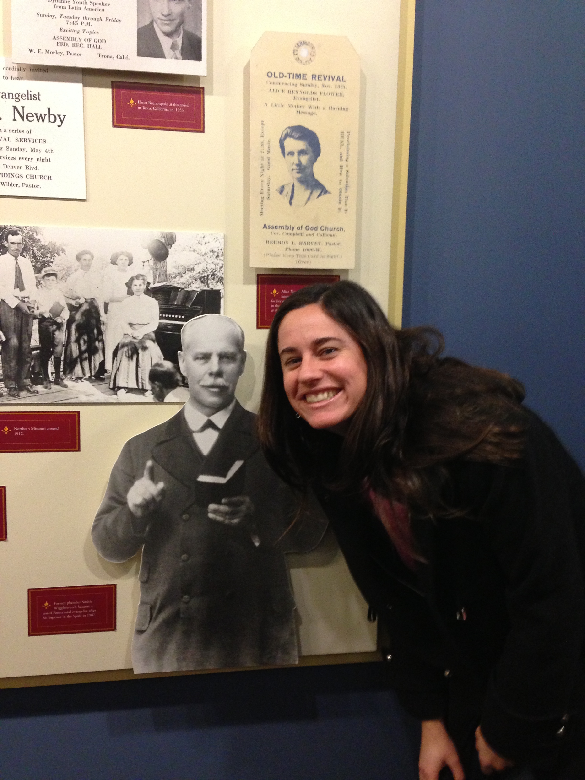 Me and my friend Smith Wigglesworth!