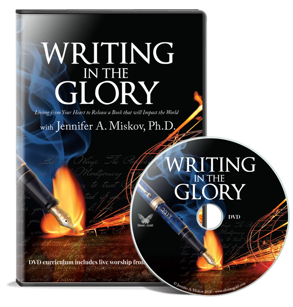 Writing in the Glory DVD Curriculum $60 (reg. $89) Includes 3.5 hours of footage with over 30 teachings and 25 Activations as well as a bonus worship session at Destiny House. Goes along with the workbook .