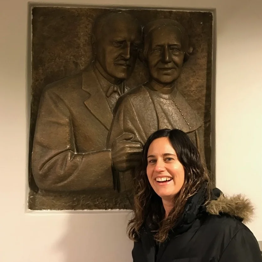With T.B. and Laura Barratt on my first visit there March 18, 2019