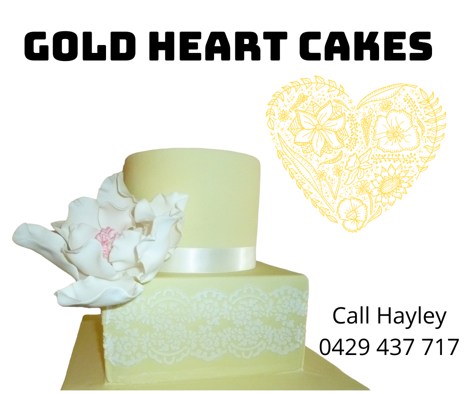 Square and Round Wedding Cake