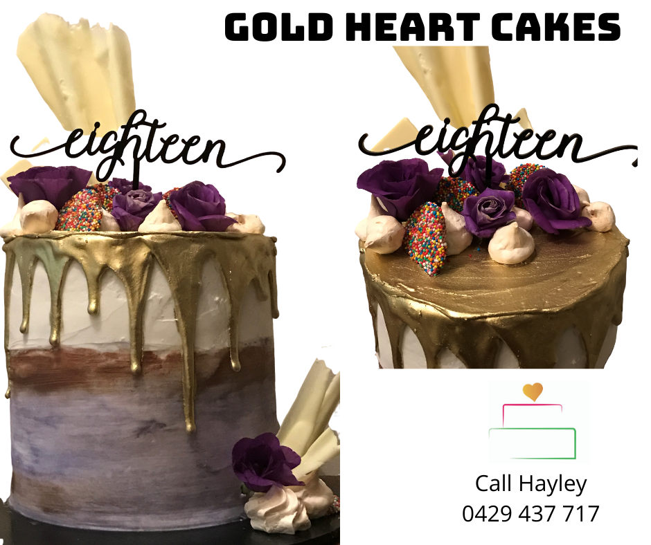 Metallic Gold Drizzle