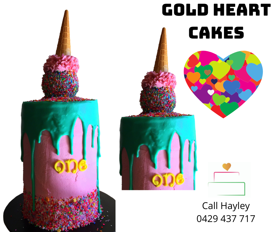 Ice Cream Drizzle Cake