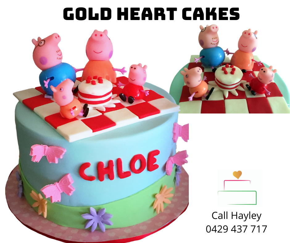 Peppa Pig - 1 tier cake