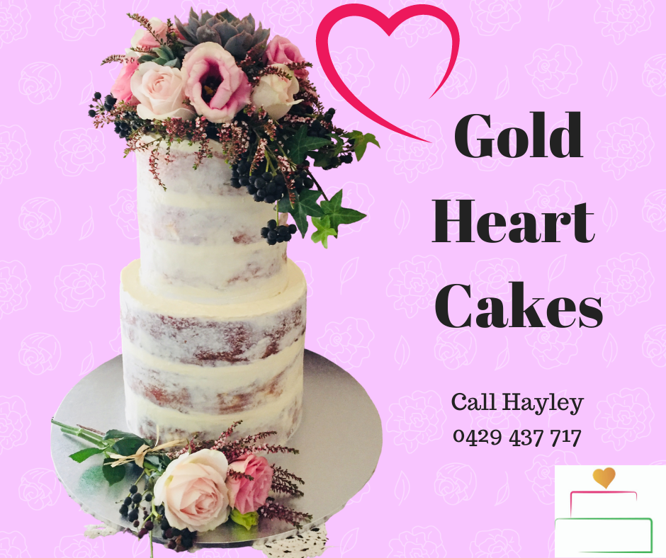 2 Tier Naked Style Cake (GF)