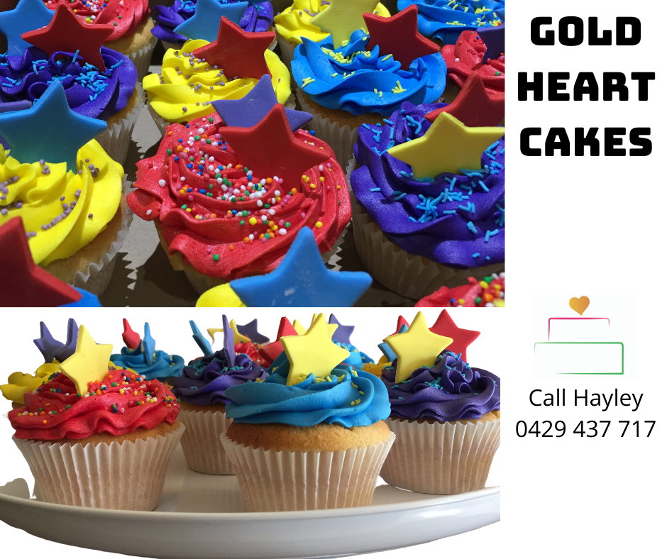Colored Cupcakes