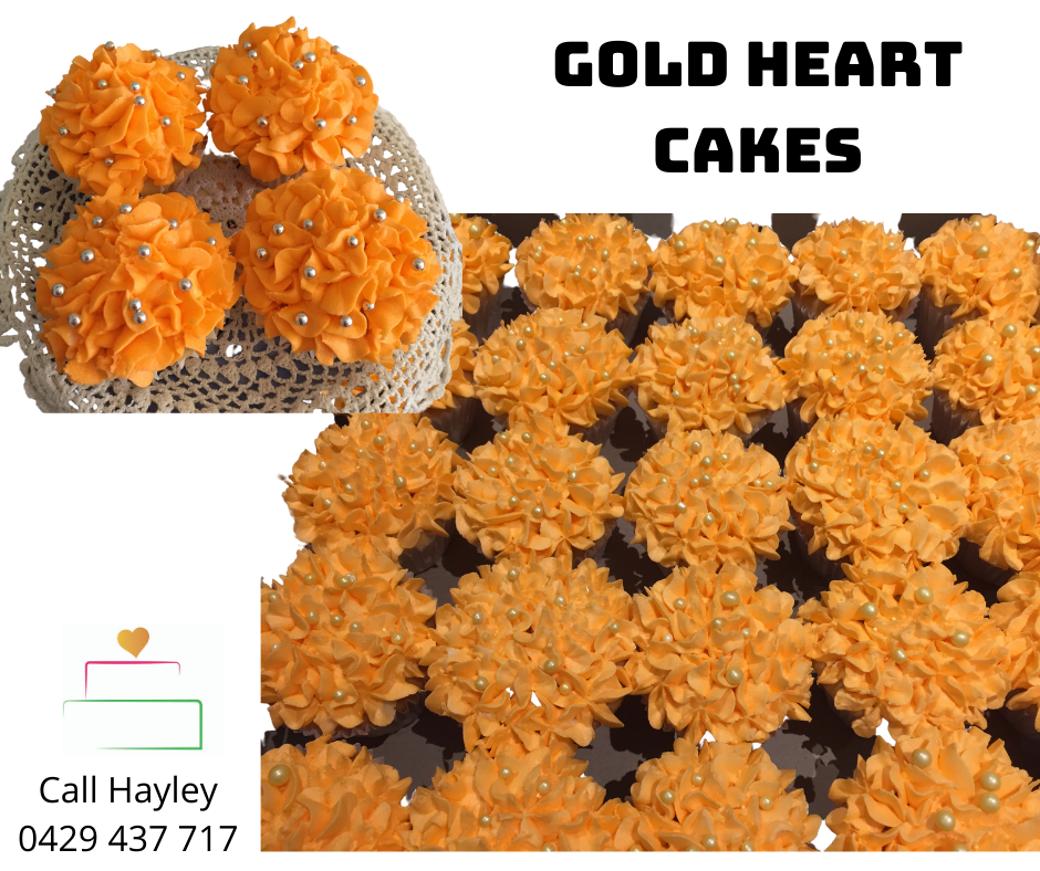 Orange frosted cupcakes