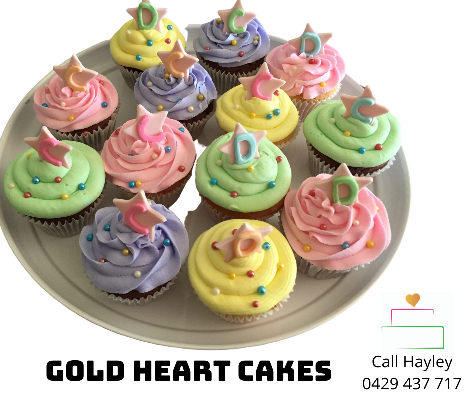 Pastel Coloured Cupcakes