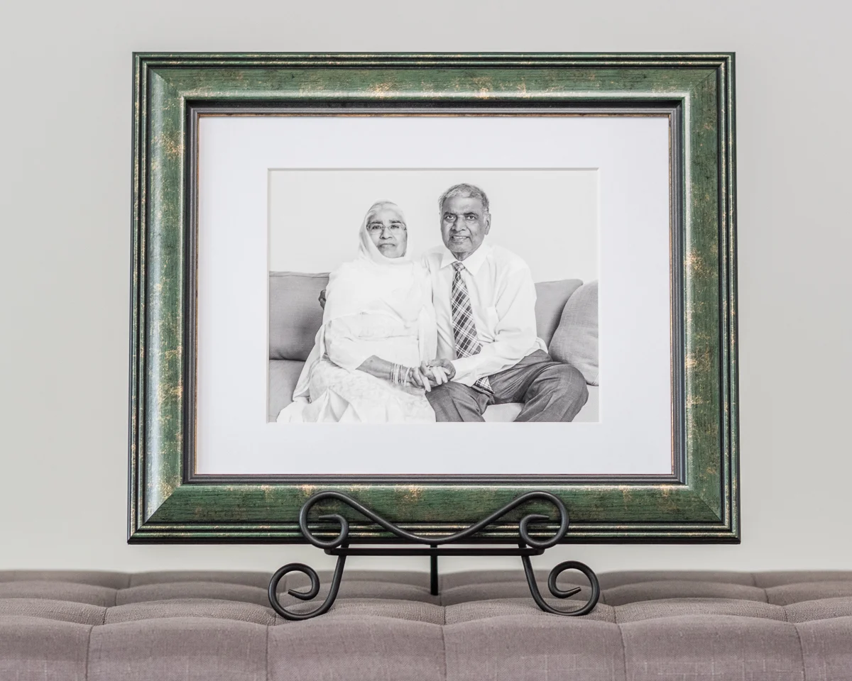 Another beautiful custom frame.
