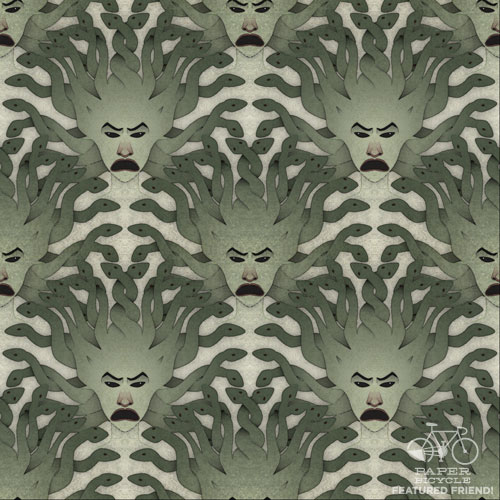 What?! Another pattern! Yowza! Again for the Paper Bicycle Daily Pattern Project, I am on a roll!