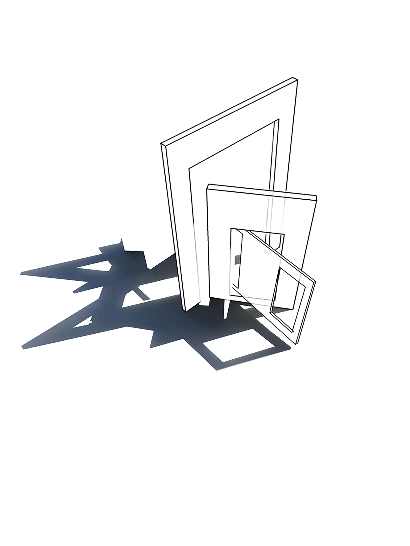 Access to Justice (shadow interface): 2017: Giclee Print. 61 x 80 cm.