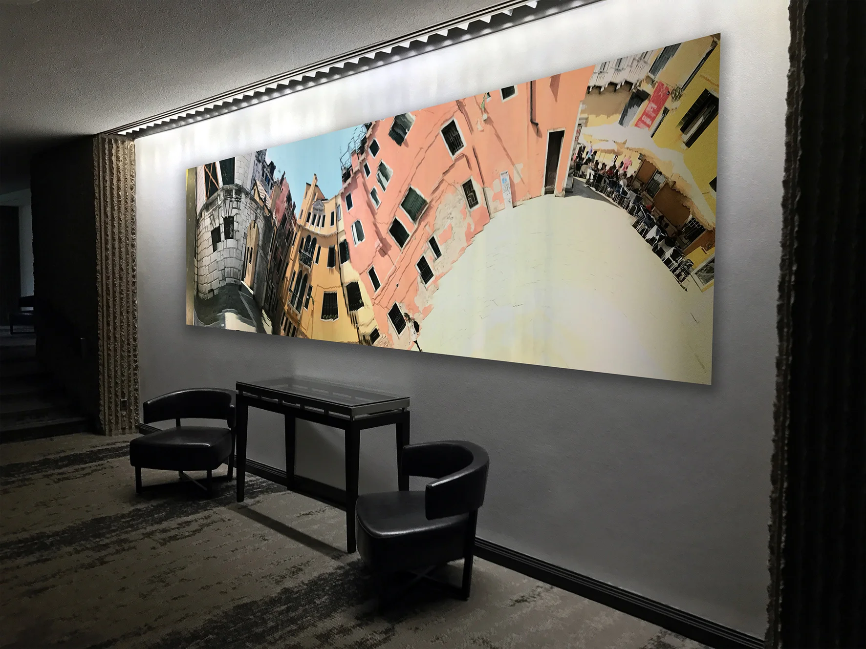 Exhibition view of "A Venetian Courtyard" 2017