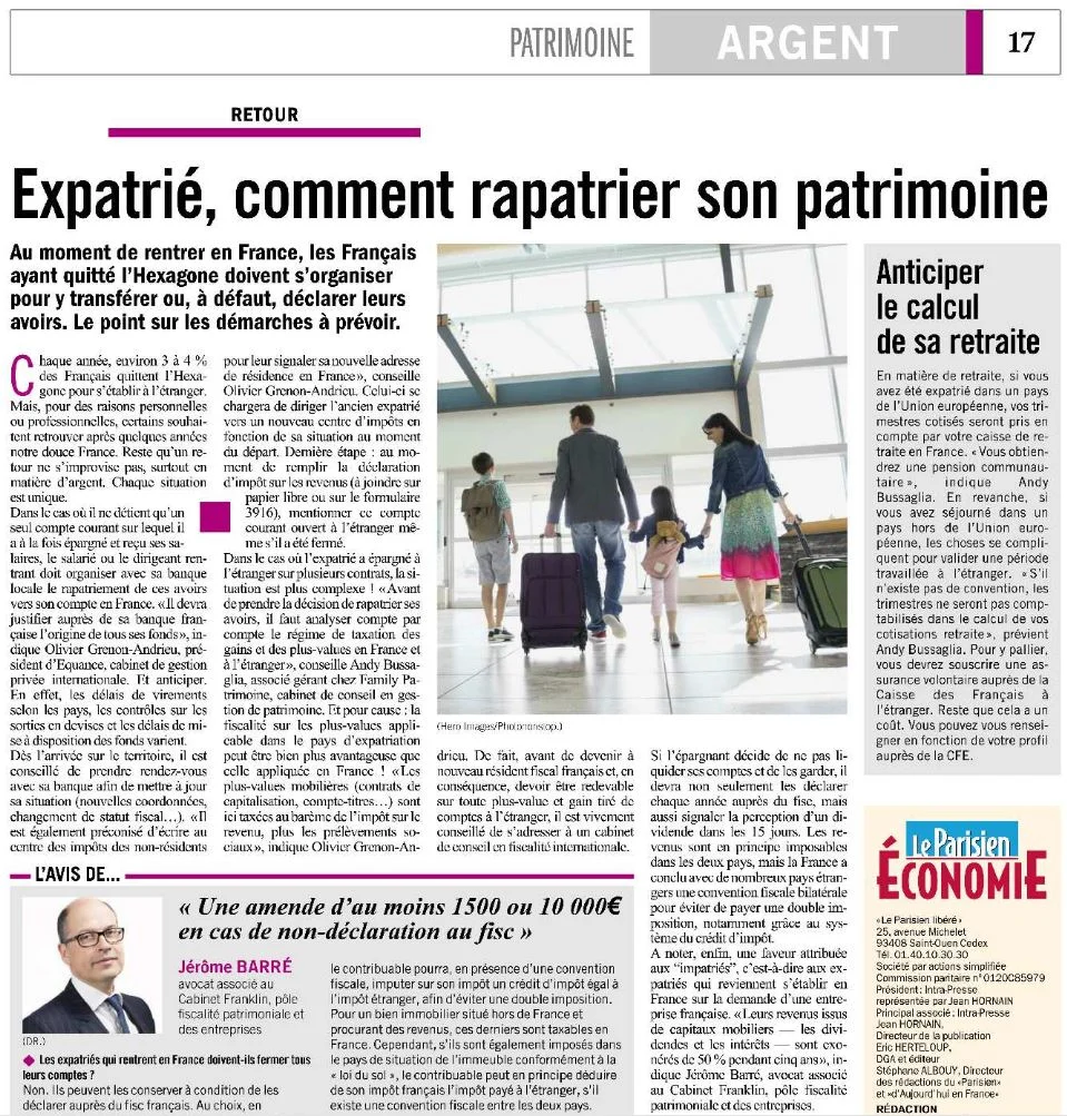 Le Parision Economie - juillet 2015.JPG