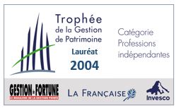 Trophée de la Gestion de patrimoine 2004.JPG