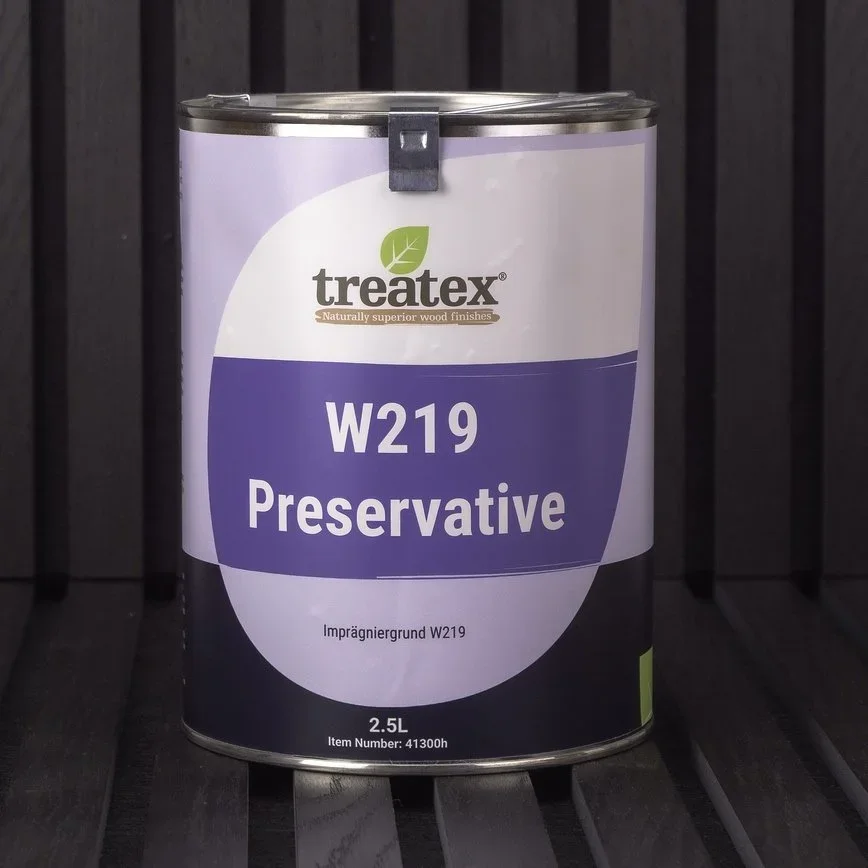 Treatex W219 Preservative 2.5L tin for natural wood protection
