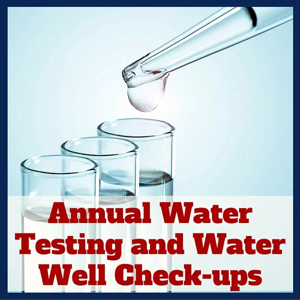 Water Testing and Well Check-ups