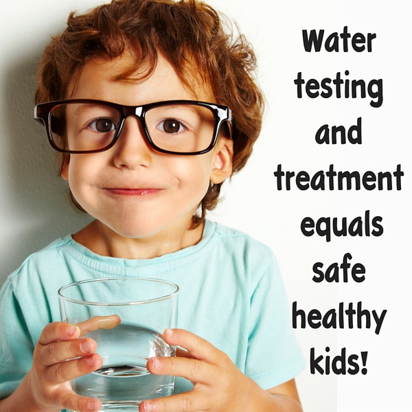 Well water safety, water testing and the health of your children.