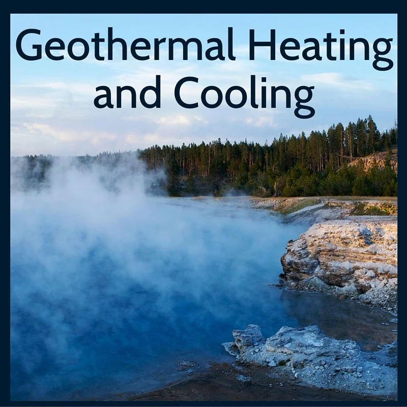 Geothermal heating and cooling systems