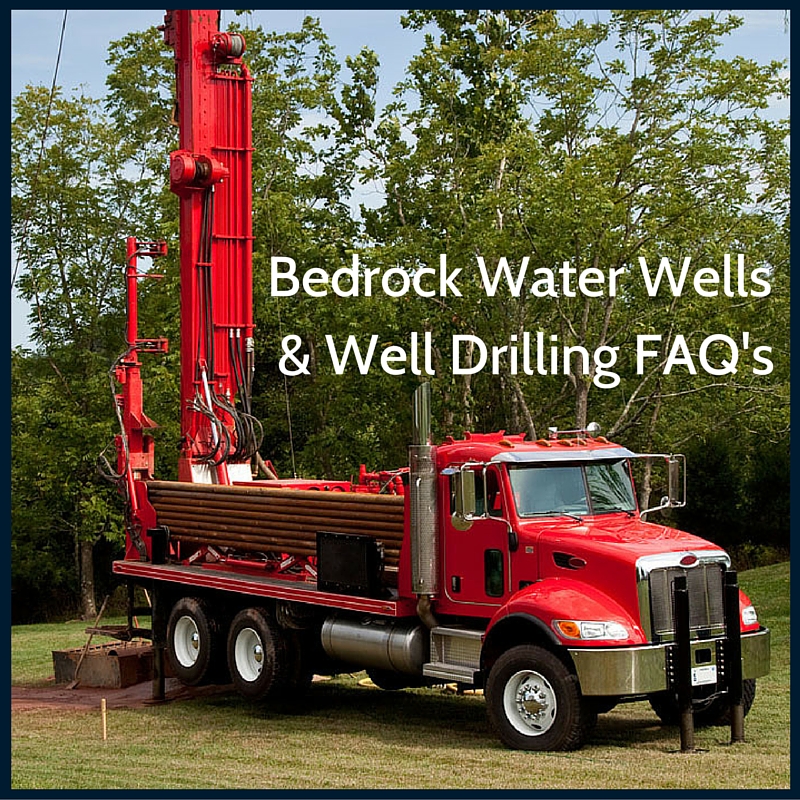 Bedrock Water Well Drilling FAQ's