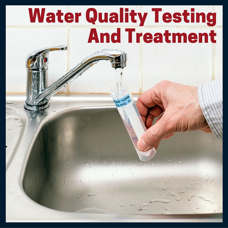 Water quality testing and treatment