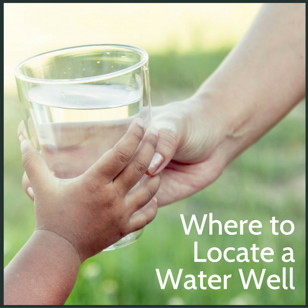 Where to locate a residential water well