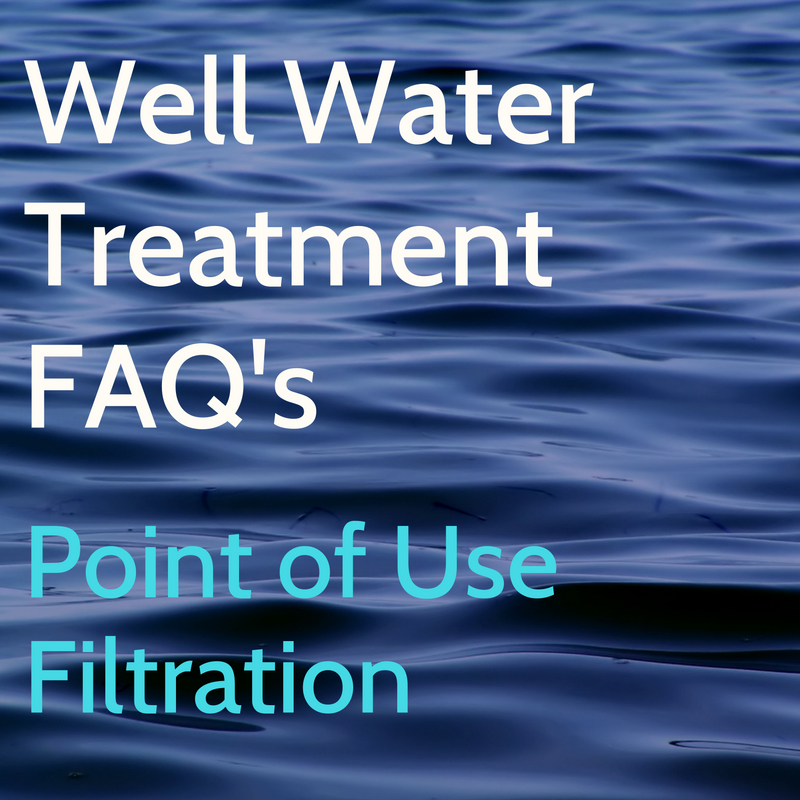 Point of Use Water Treatment