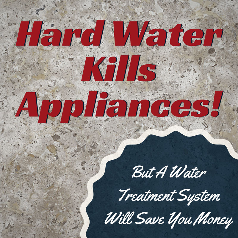 Hard water kills appliances