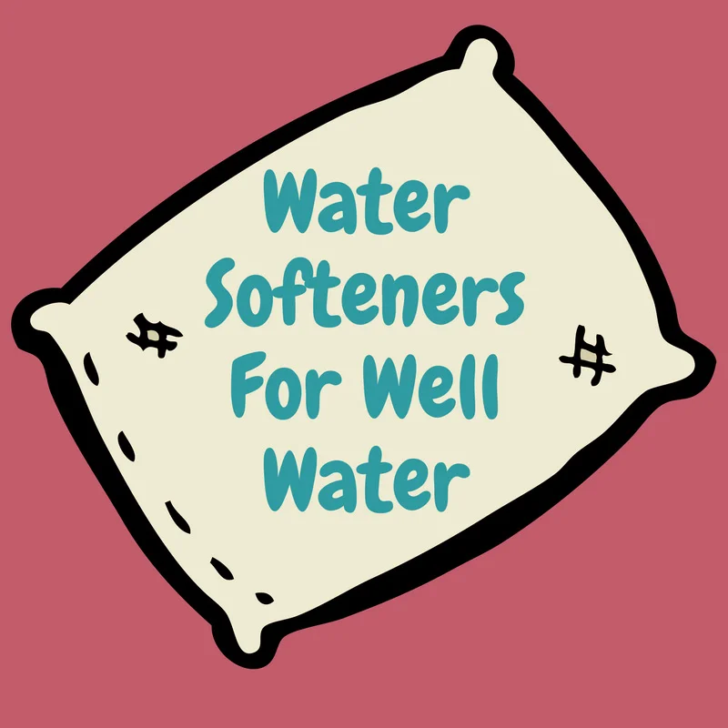 Water softeners for well water