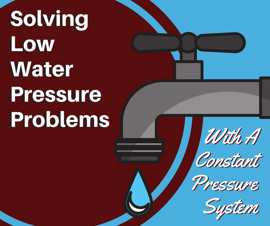solving low water pressure problems